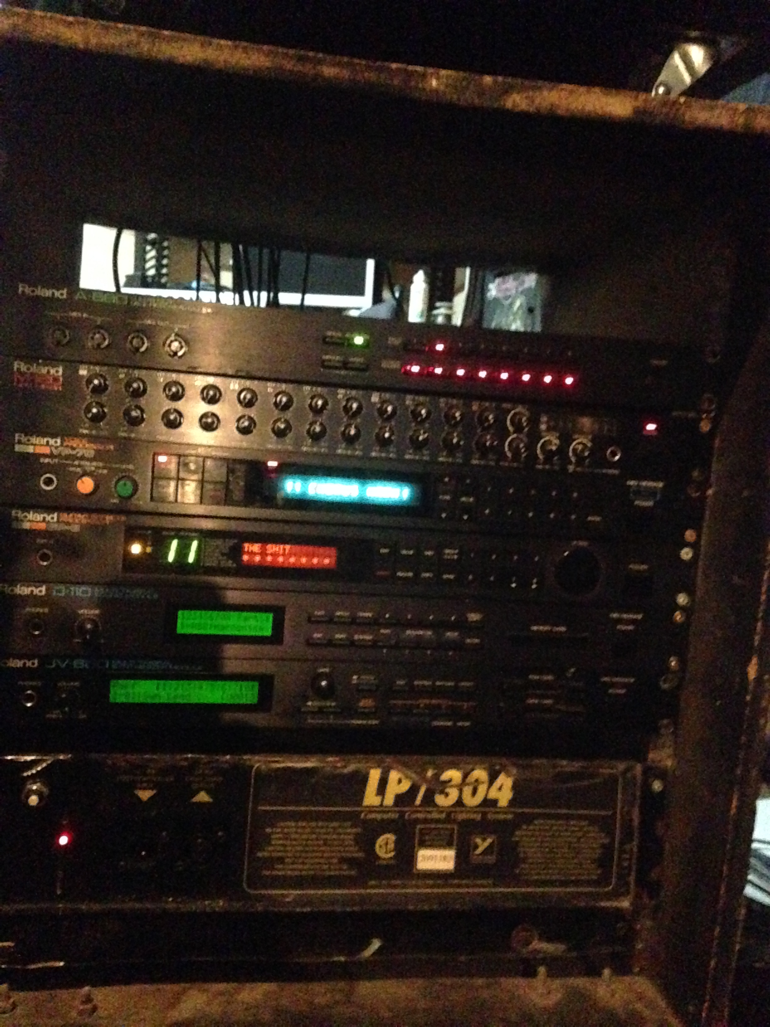 the new rack with a-880