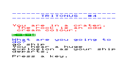 Tritonus mission solved